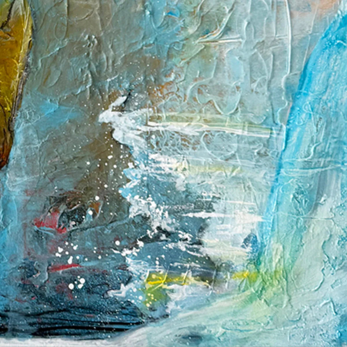 Cool breeze and sore legs | 24"x24"