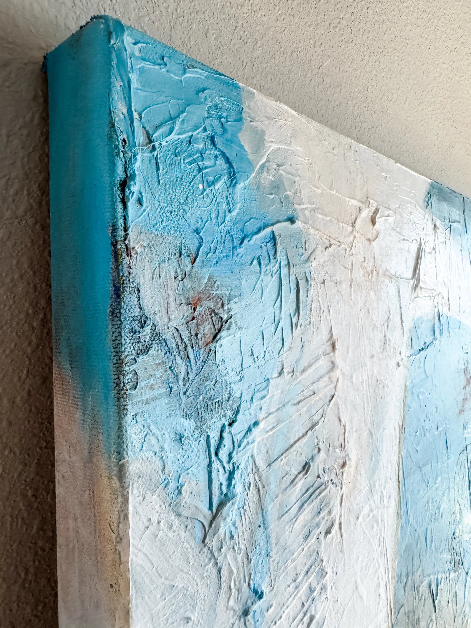 Cool breeze and sore legs | 24"x24"