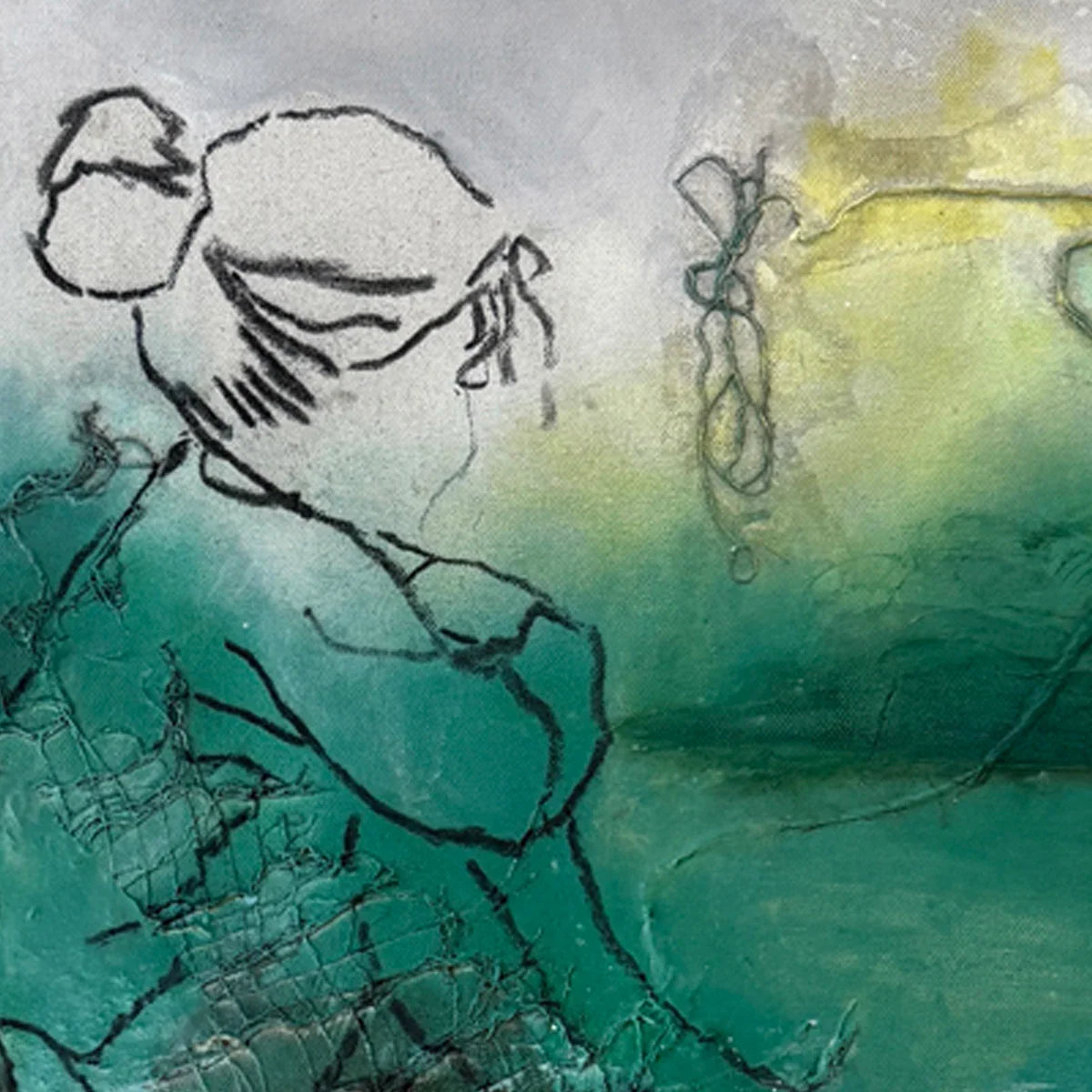 Sound of Waiting | 24"x24"