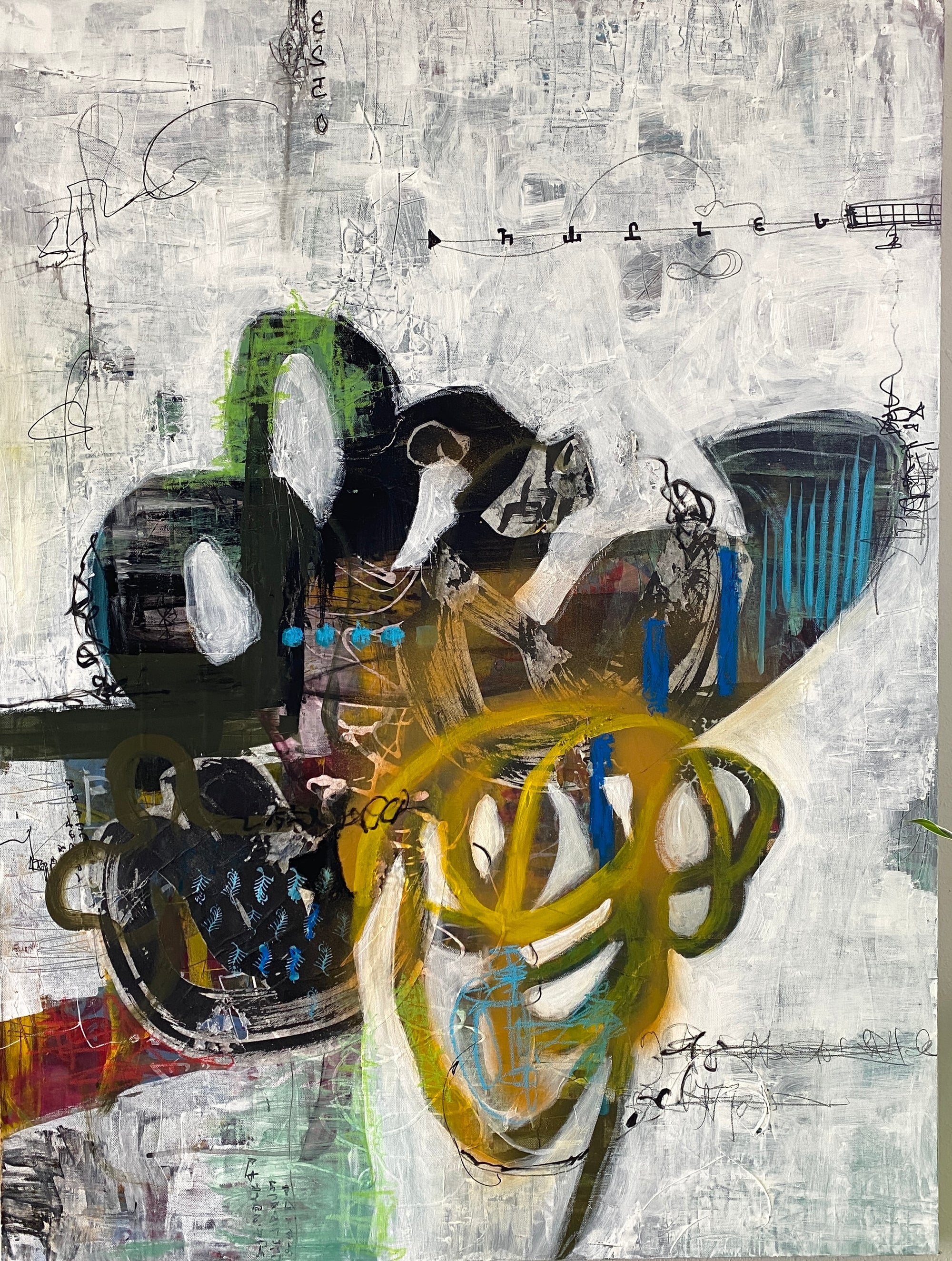 Marks Made in Passing | 24'x36"