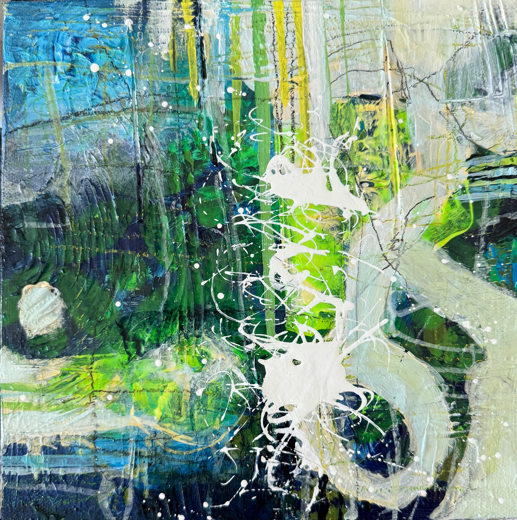 Veiled in the Jungle |8"x8"