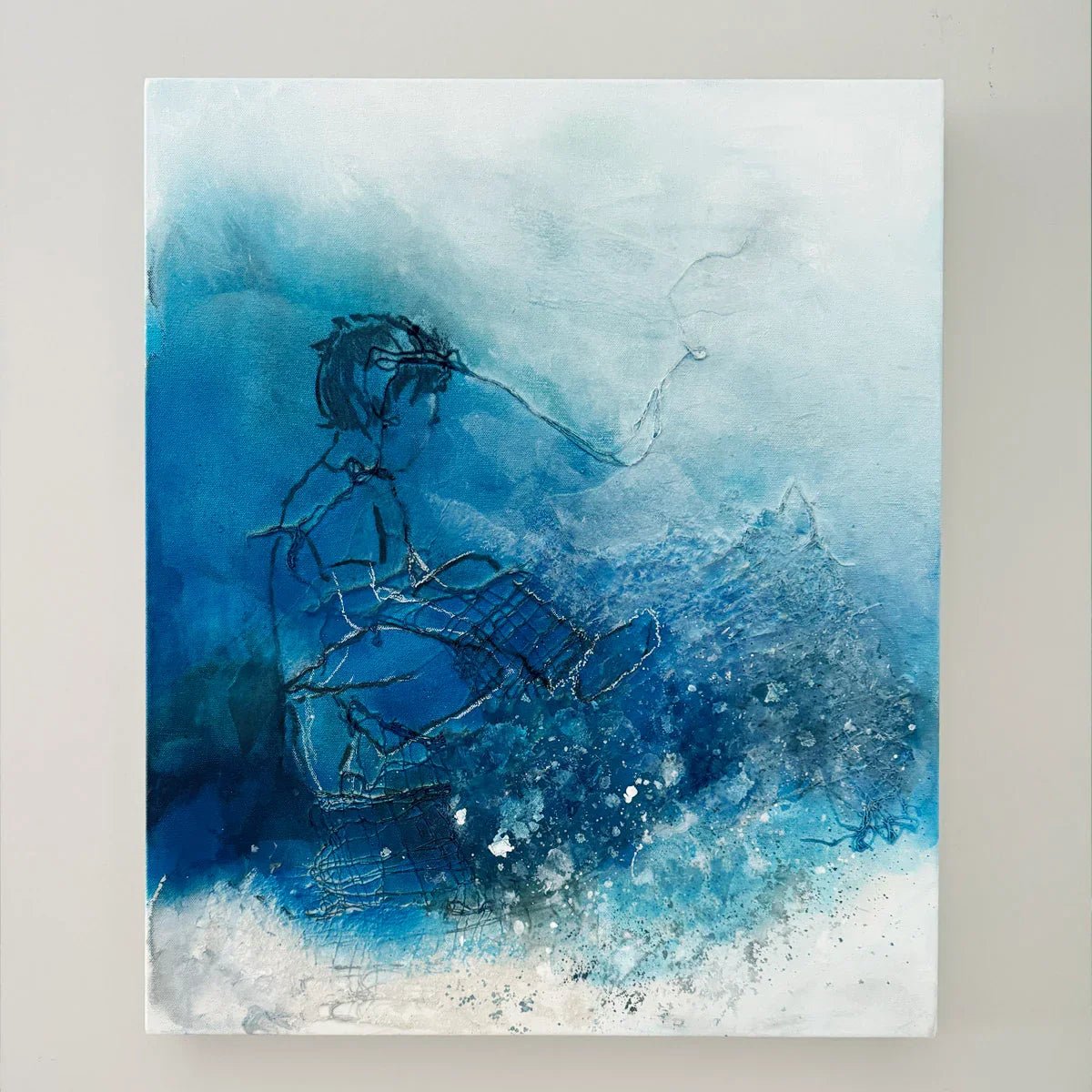 I Get to Sit Down | 20"x24" - Pratartist